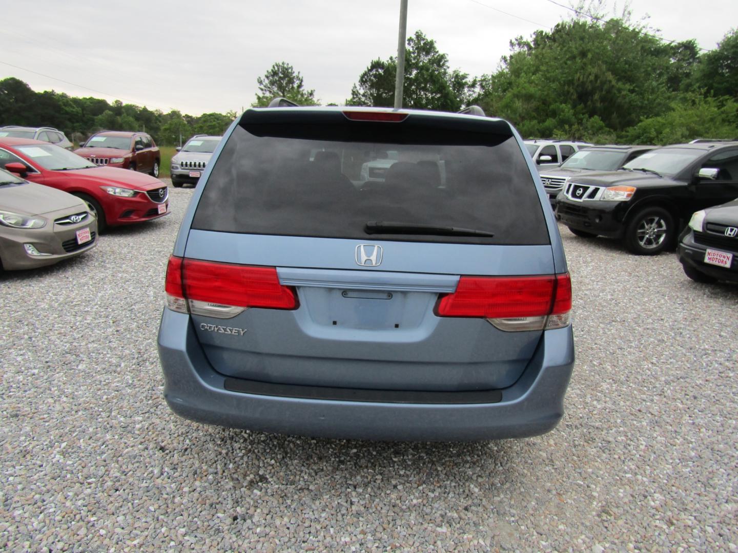 2010 Blue /Gray Honda Odyssey EX w/ DVD (5FNRL3H53AB) with an 3.5L V6 SOHC 24V engine, Automatic transmission, located at 15016 S Hwy 231, Midland City, AL, 36350, (334) 983-3001, 31.306210, -85.495277 - Photo#6